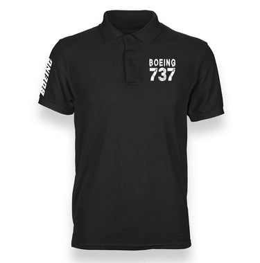B737 DESIGNED POLO SHIRT THE AV8R
